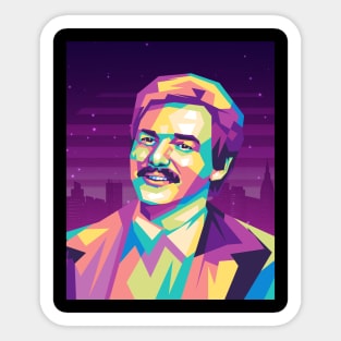 norm macdonald retro Sticker